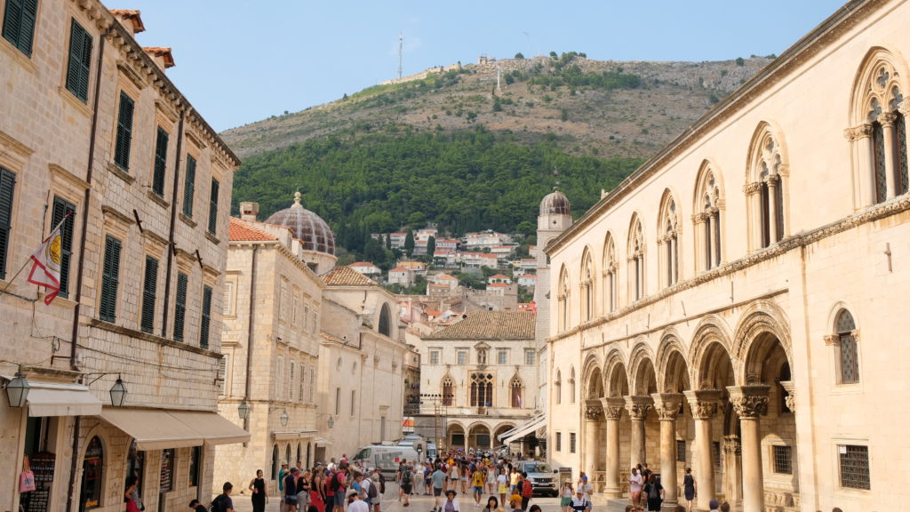 The Main Square Old Town Dubrovnik