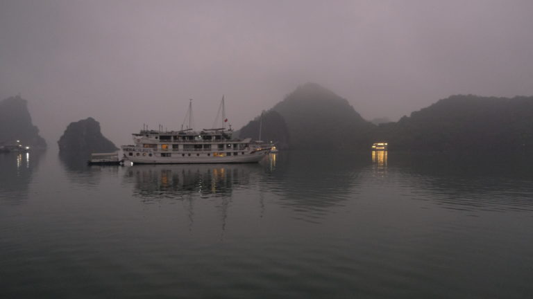 Ha Long Bay in Mist