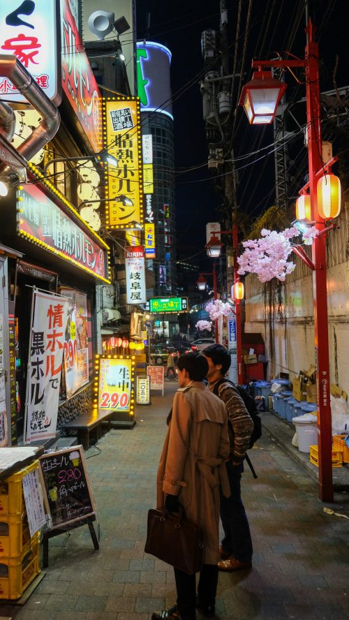 Piss Alley at night